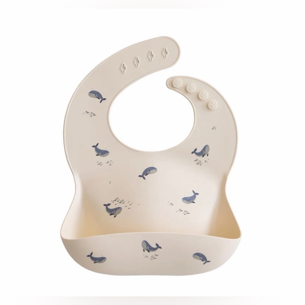 Bundle: mushie Silicone Baby Bob and suction plate